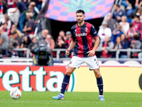 Martin Erlic of Bologna FC during the Serie A Enilive match between Bologna FC and Parma Calcio 1903 at Stadio Renato Dall'Ara on October 06...