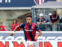 Dan Ndoye of Bologna FC during the Serie A Enilive match between Bologna FC and Parma Calcio 1903 at Stadio Renato Dall'Ara on October 06, 2...