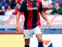 Martin Erlic of Bologna FC during the Serie A Enilive match between Bologna FC and Parma Calcio 1903 at Stadio Renato Dall'Ara on October 06...