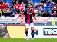 Martin Erlic of Bologna FC during the Serie A Enilive match between Bologna FC and Parma Calcio 1903 at Stadio Renato Dall'Ara on October 06...