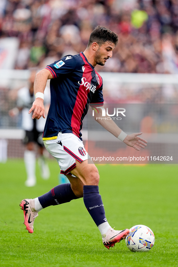 Riccardo Orsolini of Bologna FC during the Serie A Enilive match between Bologna FC and Parma Calcio 1903 at Stadio Renato Dall'Ara on Octob...