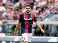 Martin Erlic of Bologna FC looks on during the Serie A Enilive match between Bologna FC and Parma Calcio 1903 at Stadio Renato Dall'Ara on O...