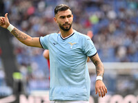 Valentin Castellanos of S.S. Lazio participates in the 7th day of the Serie A Championship between S.S. Lazio and Empoli F.C. at the Olympic...