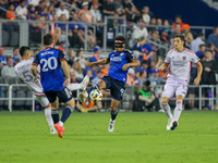 Cincinnati attacker, Nicholas Gioacchini, is seen during the Major League Soccer match between FC Cincinnati and Orlando City SC at TQL Stad...