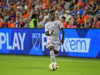 Orlando midfielder Ivan Angulo appears during the Major League Soccer match between FC Cincinnati and Orlando City SC at TQL Stadium in Cinc...