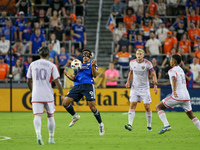 Cincinnati attacker, Nicholas Gioacchini, is seen during the Major League Soccer match between FC Cincinnati and Orlando City SC at TQL Stad...