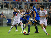 Orlando midfielder Facundo Torres appears during the Major League Soccer match between FC Cincinnati and Orlando City SC at TQL Stadium in C...