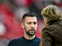 AFC Ajax Amsterdam trainer Francesco Fariolo is present during the match between Ajax and Groningen at the Johan Cruijff ArenA for the Dutch...