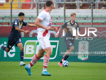 Riccardo Fogliata of Brescia Calcio FC participates in the Italian Serie B soccer championship football match between Mantova Calcio 1911 an...