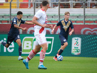 Riccardo Fogliata of Brescia Calcio FC participates in the Italian Serie B soccer championship football match between Mantova Calcio 1911 an...