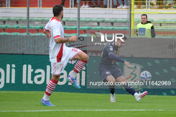 Niccolo Corrado of Brescia Calcio FC participates in the Italian Serie B soccer championship football match between Mantova Calcio 1911 and...