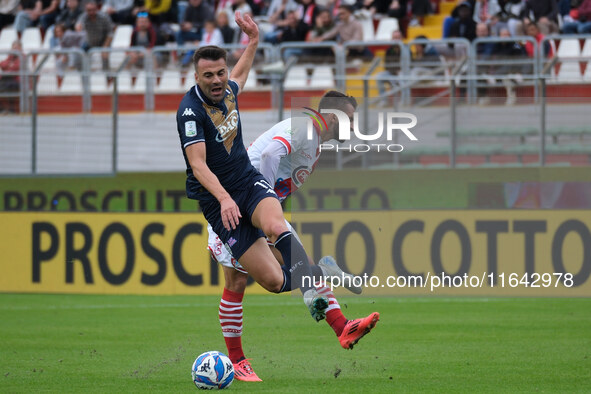 Gabriele Moncini of Brescia Calcio FC plays during the Italian Serie B soccer championship match between Mantova Calcio 1911 and Brescia Cal...