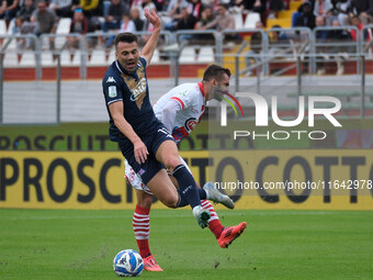 Gabriele Moncini of Brescia Calcio FC plays during the Italian Serie B soccer championship match between Mantova Calcio 1911 and Brescia Cal...