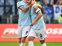 Pedro of S.S. Lazio celebrates after scoring the goal of 2-1 during the 7th day of the Serie A Championship between S.S. Lazio and Empoli F....