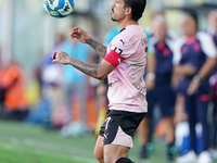 Francesco Di Mariano of Palermo FC is in action during the Serie B match between Palermo and Salernitana at the Stadio ''Renzo Barbera'' in...