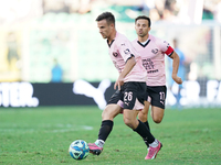 Valerio Verre of Palermo FC is in action during the Serie B match between Palermo and Salernitana at the Stadio ''Renzo Barbera'' in Palermo...