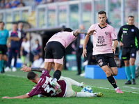 Valerio Verre of Palermo FC is in action during the Serie B match between Palermo and Salernitana at the Stadio ''Renzo Barbera'' in Palermo...