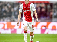 AFC Ajax Amsterdam defender Youri Baas plays during the match between Ajax and Groningen at the Johan Cruijff ArenA for the Dutch Eredivisie...