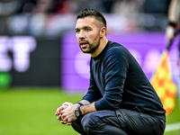 AFC Ajax Amsterdam trainer Francesco Fariolo is present during the match between Ajax and Groningen at the Johan Cruijff ArenA for the Dutch...