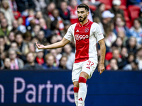 AFC Ajax Amsterdam defender Josip Sutalo plays during the match between Ajax and Groningen at the Johan Cruijff ArenA for the Dutch Eredivis...