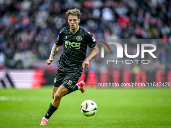 FC Groningen midfielder Luciano Valente plays during the match between Ajax and Groningen at the Johan Cruijff ArenA for the Dutch Eredivisi...