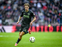 FC Groningen midfielder Luciano Valente plays during the match between Ajax and Groningen at the Johan Cruijff ArenA for the Dutch Eredivisi...