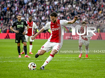 AFC Ajax Amsterdam midfielder Branco van den Boomen plays during the match between Ajax and Groningen at the Johan Cruijff ArenA for the Dut...