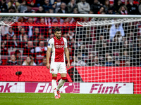 AFC Ajax Amsterdam defender Josip Sutalo plays during the match between Ajax and Groningen at the Johan Cruijff ArenA for the Dutch Eredivis...