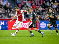 AFC Ajax Amsterdam midfielder Jordan Henderson plays during the match between Ajax and Groningen at the Johan Cruijff ArenA for the Dutch Er...