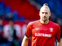 FC Twente goalkeeper Lars Unnerstall plays during the match between Feyenoord and Twente at the Feyenoord stadium De Kuip for the Dutch Ered...