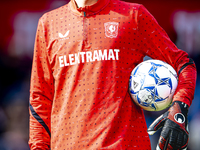 FC Twente goalkeeper Przemyslaw Tyton plays during the match between Feyenoord and Twente at the Feyenoord stadium De Kuip for the Dutch Ere...