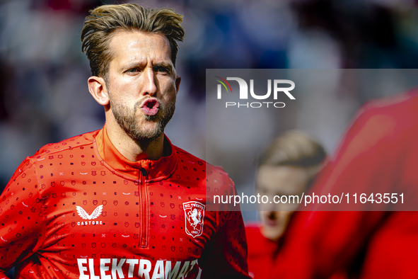 FC Twente midfielder Michel Vlap plays during the match between Feyenoord and Twente at the Feyenoord stadium De Kuip for the Dutch Eredivis...