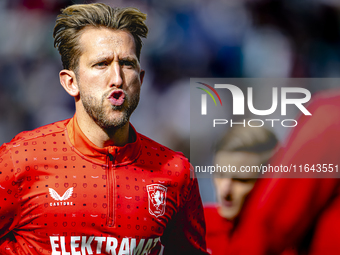 FC Twente midfielder Michel Vlap plays during the match between Feyenoord and Twente at the Feyenoord stadium De Kuip for the Dutch Eredivis...