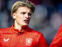 FC Twente midfielder Sem Steijn plays during the match between Feyenoord and Twente at the Feyenoord stadium De Kuip for the Dutch Eredivisi...