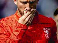 FC Twente midfielder Michel Vlap plays during the match between Feyenoord and Twente at the Feyenoord stadium De Kuip for the Dutch Eredivis...