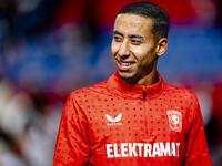 FC Twente defender Anass Salah-Eddine plays during the match between Feyenoord and Twente at the Feyenoord stadium De Kuip for the Dutch Ere...