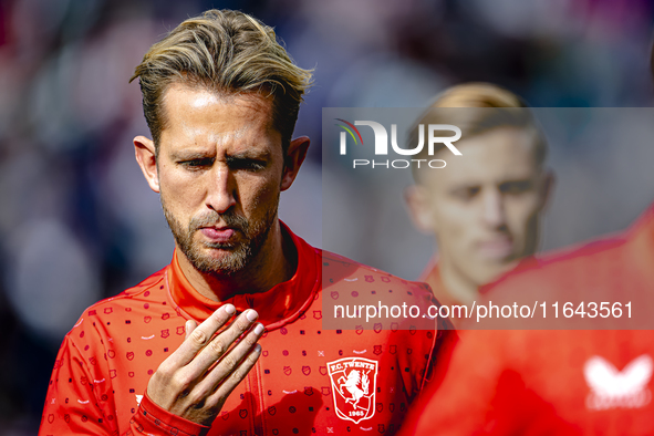 FC Twente midfielder Michel Vlap plays during the match between Feyenoord and Twente at the Feyenoord stadium De Kuip for the Dutch Eredivis...