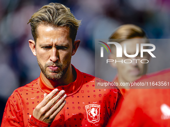 FC Twente midfielder Michel Vlap plays during the match between Feyenoord and Twente at the Feyenoord stadium De Kuip for the Dutch Eredivis...