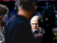 FC Twente trainer Joseph Oosting is present during the match between Feyenoord and Twente at the Feyenoord stadium De Kuip for the Dutch Ere...