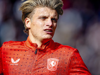 FC Twente midfielder Sem Steijn plays during the match between Feyenoord and Twente at the Feyenoord stadium De Kuip for the Dutch Eredivisi...