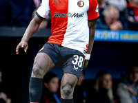 Feyenoord Rotterdam forward Ibrahim Osman plays during the match between Feyenoord and Twente at the Feyenoord stadium De Kuip for the Dutch...