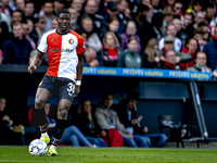 Feyenoord Rotterdam forward Ibrahim Osman plays during the match between Feyenoord and Twente at the Feyenoord stadium De Kuip for the Dutch...