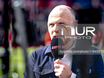 FC Twente trainer Joseph Oosting is present during the match between Feyenoord and Twente at the Feyenoord stadium De Kuip for the Dutch Ere...