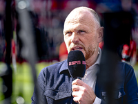 FC Twente trainer Joseph Oosting is present during the match between Feyenoord and Twente at the Feyenoord stadium De Kuip for the Dutch Ere...