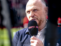 FC Twente trainer Joseph Oosting is present during the match between Feyenoord and Twente at the Feyenoord stadium De Kuip for the Dutch Ere...