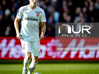 FC Twente defender Max Bruns plays during the match between Feyenoord and Twente at the Feyenoord stadium De Kuip for the Dutch Eredivisie s...