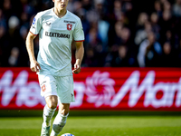 FC Twente defender Max Bruns plays during the match between Feyenoord and Twente at the Feyenoord stadium De Kuip for the Dutch Eredivisie s...