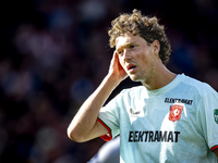 FC Twente forward Sam Lammers plays during the match between Feyenoord and Twente at the Feyenoord stadium De Kuip for the Dutch Eredivisie...