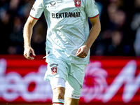 FC Twente defender Max Bruns plays during the match between Feyenoord and Twente at the Feyenoord stadium De Kuip for the Dutch Eredivisie s...