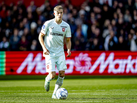 FC Twente defender Max Bruns plays during the match between Feyenoord and Twente at the Feyenoord stadium De Kuip for the Dutch Eredivisie s...